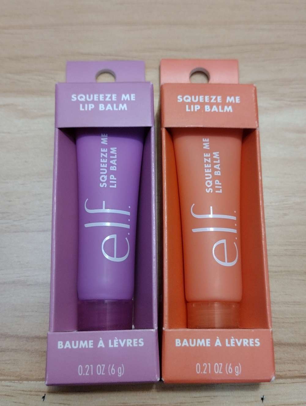 e.l.f. Squeeze Me Lip Balm Duo Grape/Strawberry 🆕
